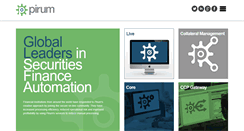 Desktop Screenshot of pirum.com